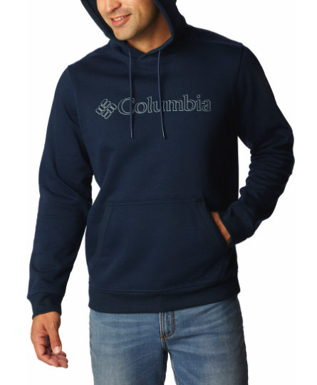 navy blue /MEN'S COLUMBIA  CSC BASIC LOGO II HOOD