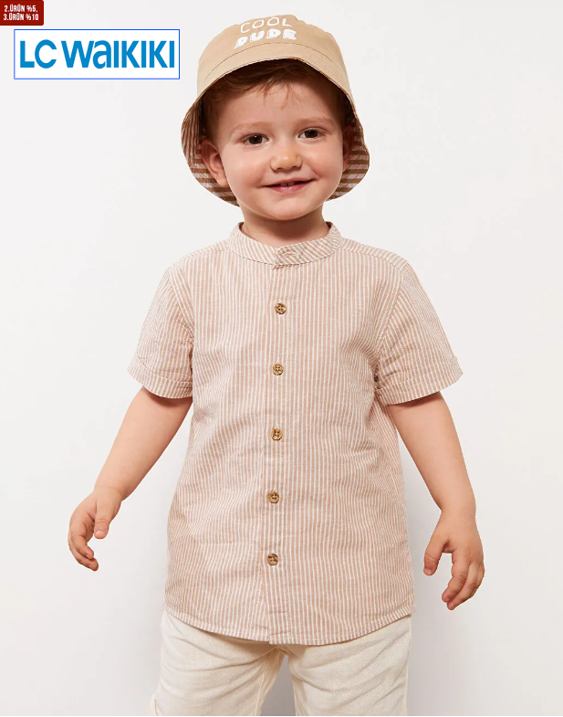 LCW baby Short Sleeve Baby Boy Shirt3